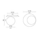 Contardi Emma Ceiling Light | All Square Lighting