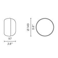 Contardi Kiki Wall Light | All Square Lighting