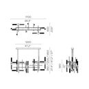 Contardi Mikado Double Pendant Light | All Square Lighting