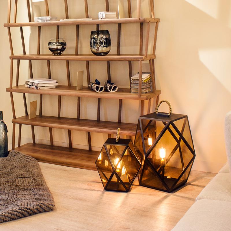 Contardi Muse Lantern Large Outdoor Floor Lamp | All Square Lighting