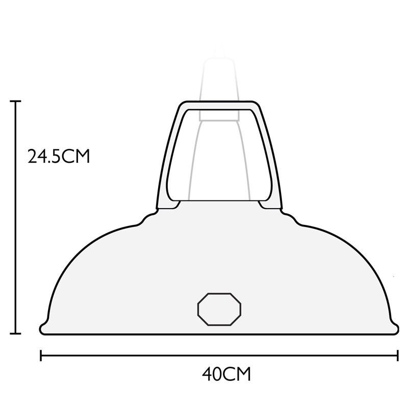 Original 1933 Design Large "Select Palette" Pendant Light