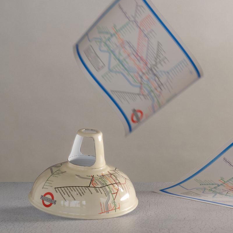 Coolicon Lighting Original 1933 Design “Underground Map ” Pendant Light | All Square Lighting