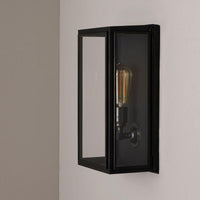 Original BTC Box Medium External Glass Wall Light | All Square Lighting