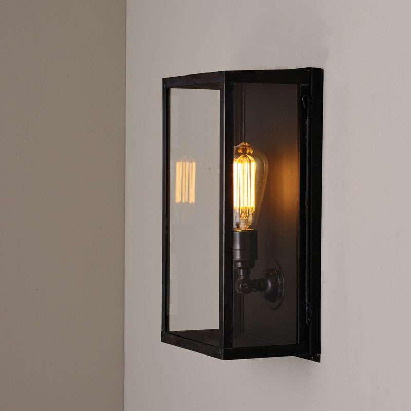 Original BTC Box Medium Internal Glass Wall Light | All Square Lighting