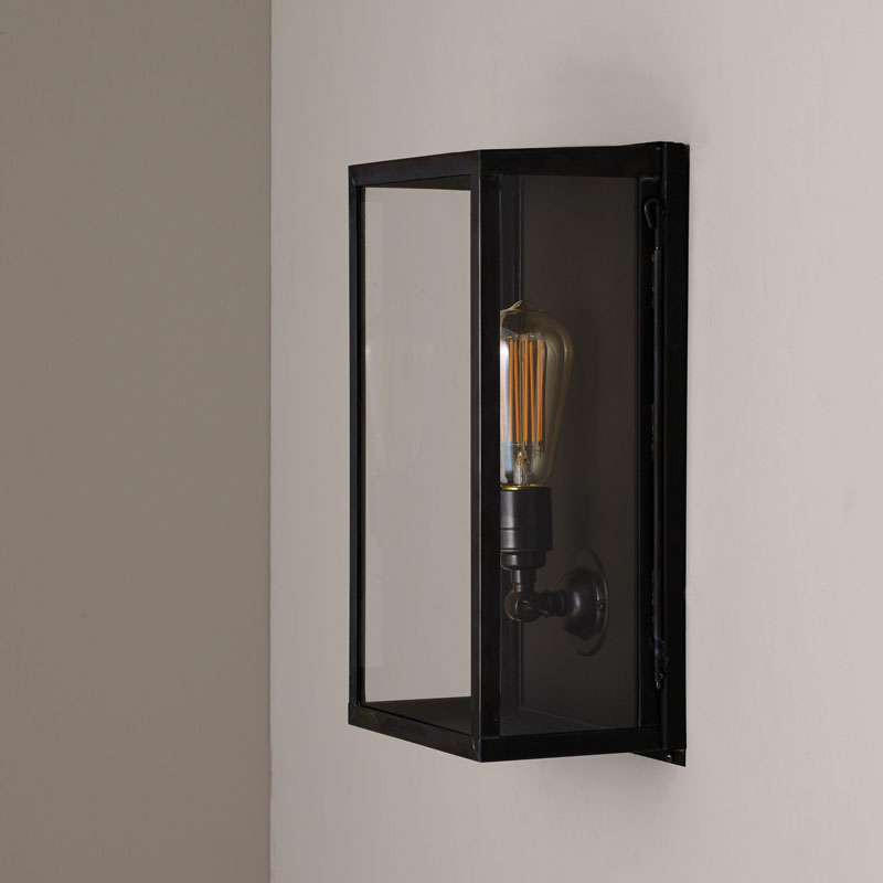 Original BTC Box Medium Internal Glass Wall Light | All Square Lighting