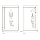 Original BTC Box Miniature Wall Light | All Square Lighting