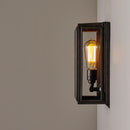 Original BTC Box Small External Glass Wall Light | All Square Lighting