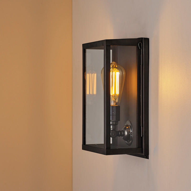 Original BTC Box Small Internal Glass Wall Light | All Square Lighting