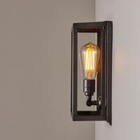 Original BTC Box Small Internal Glass Wall Light | All Square Lighting