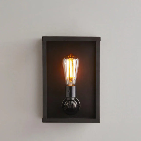 Box Small Internal Glass Wall Light