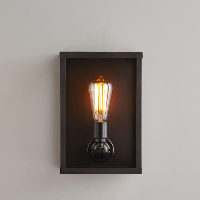 Box Small Internal Glass Wall Light
