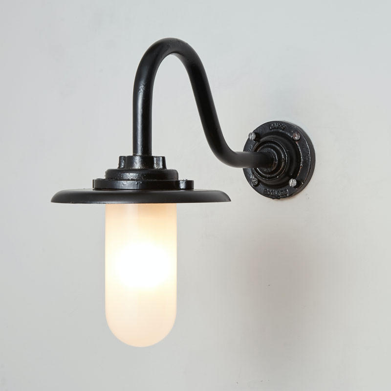 Original BTC Bracket 7677 Swan Neck Wall Light | All Square Lighting