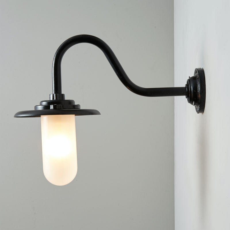 Original BTC Bracket 7677 Swan Neck Wall Light | All Square Lighting