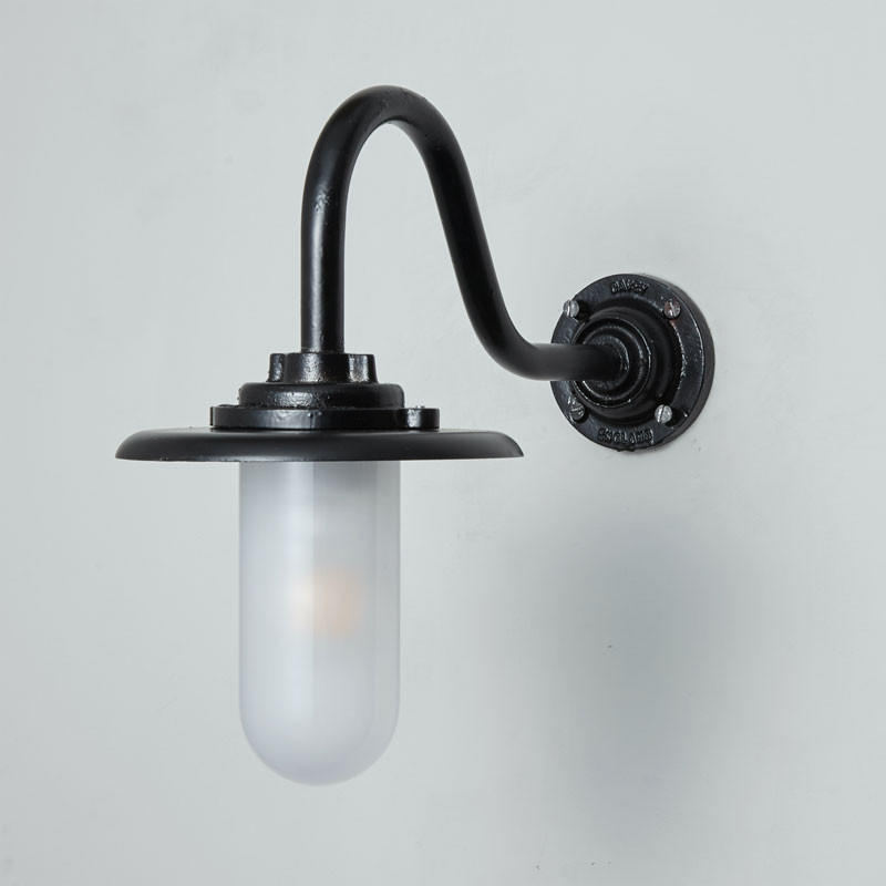 Original BTC Bracket 7677 Swan Neck Wall Light | All Square Lighting