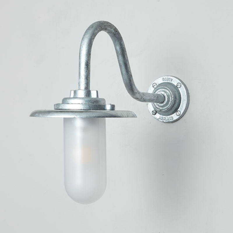 Original BTC Bracket 7677 Swan Neck Wall Light | All Square Lighting