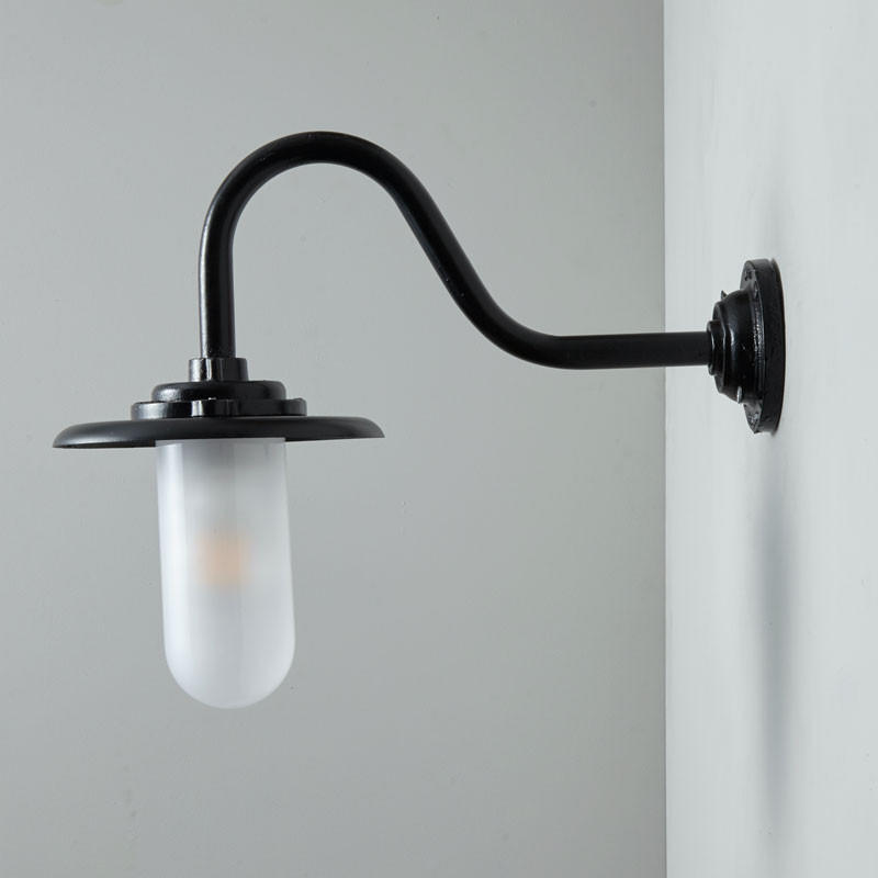Original BTC Bracket 7677 Swan Neck Wall Light | All Square Lighting