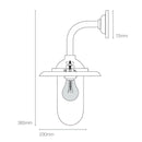 Original BTC Bracket 7685 Angle Wall Light | All Square Lighting