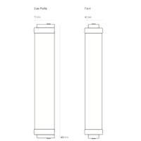 Original BTC Cabin 40 LED Wall Light | All Square Lighting