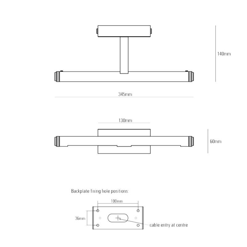 Original BTC Cooper Small Picture Light | All Square Lighting
