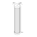 Original BTC Extra Narrow Pillar 40 Wall Light | All Square Lighting