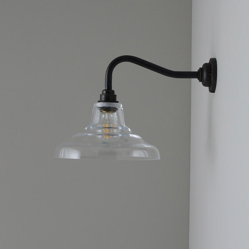 Original BTC Glass School Wall Light | All Square Lighting