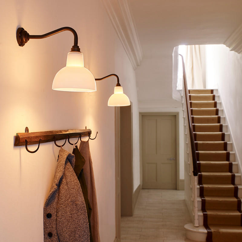 Original BTC Glass York Wall Light | All Square Lighting