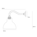 Original BTC Glass York Wall Light | All Square Lighting