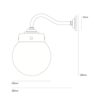 Original BTC Hampton Wall Light | All Square Lighting