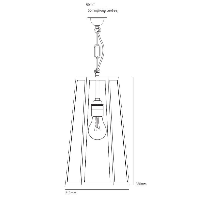Hex Pendant Light