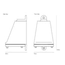 Original BTC Mast 0749 Wall Light | All Square Lighting