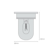 Original BTC Miniature Ship’s Companionway 7202 Ceiling Light | All Square Lighting