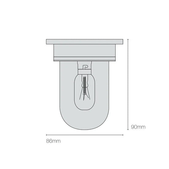 Miniature Ship’s Companionway 7202 Ceiling Light