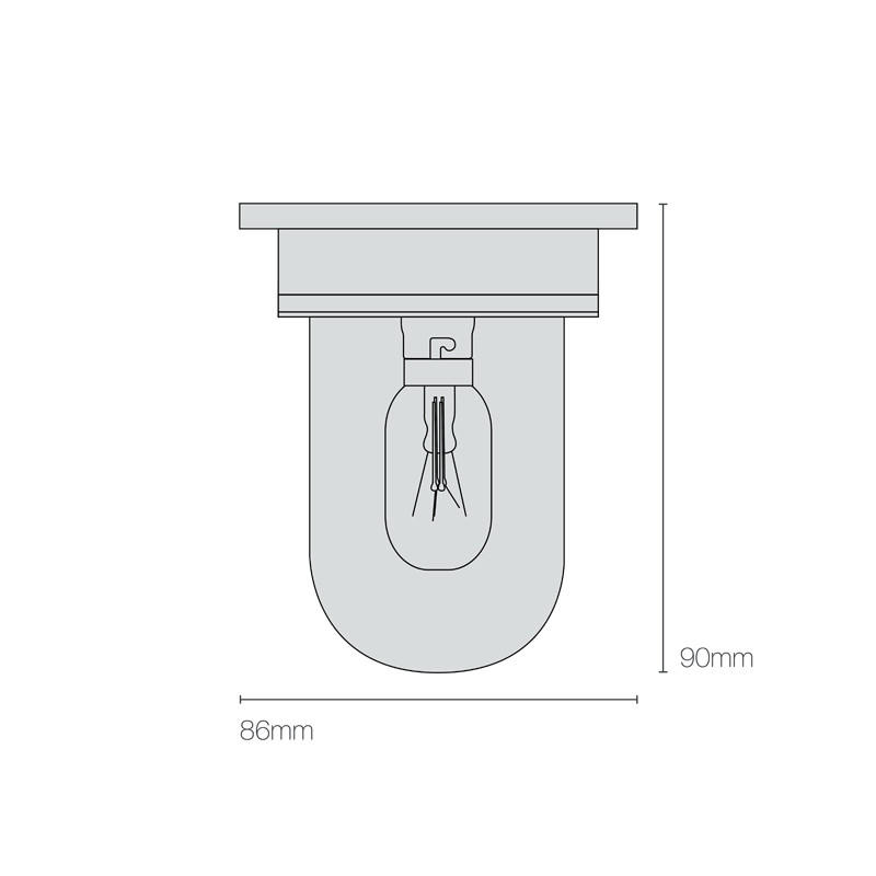 Miniature Ship’s Companionway 7202 Ceiling Light