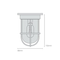 Original BTC Miniature Ship’s Companionway 7203 Ceiling Light | All Square Lighting