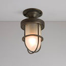 Original BTC Miniature Ship’s Well Glass 7204 Ceiling Light | All Square Lighting