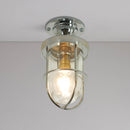 Original BTC Miniature Ship’s Well Glass 7204 Ceiling Light | All Square Lighting