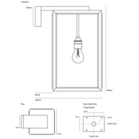 Original BTC Portico Wall Light | All Square Lighting
