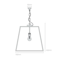 Original BTC Quad Large IP Pendant Light | All Square Lighting
