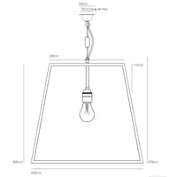 Original BTC Quad Large Pendant Light | All Square Lighting
