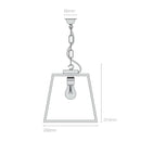 Original BTC Quad Medium IP Pendant Light | All Square Lighting