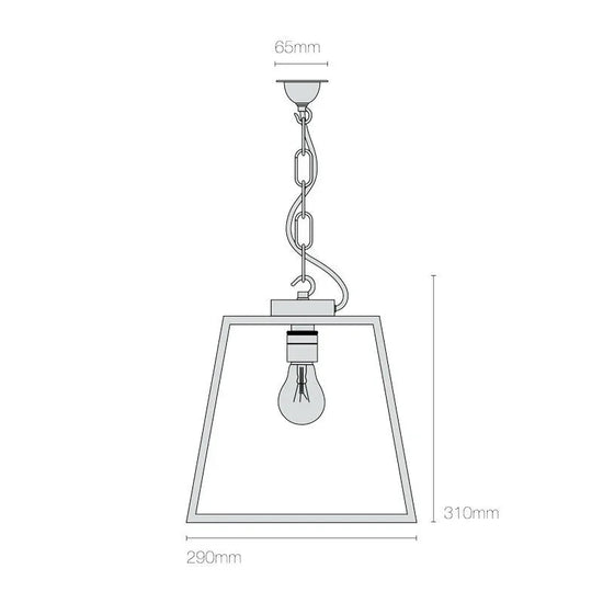 Quad Medium IP Pendant Light
