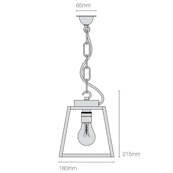 Quad Small IP Pendant Light