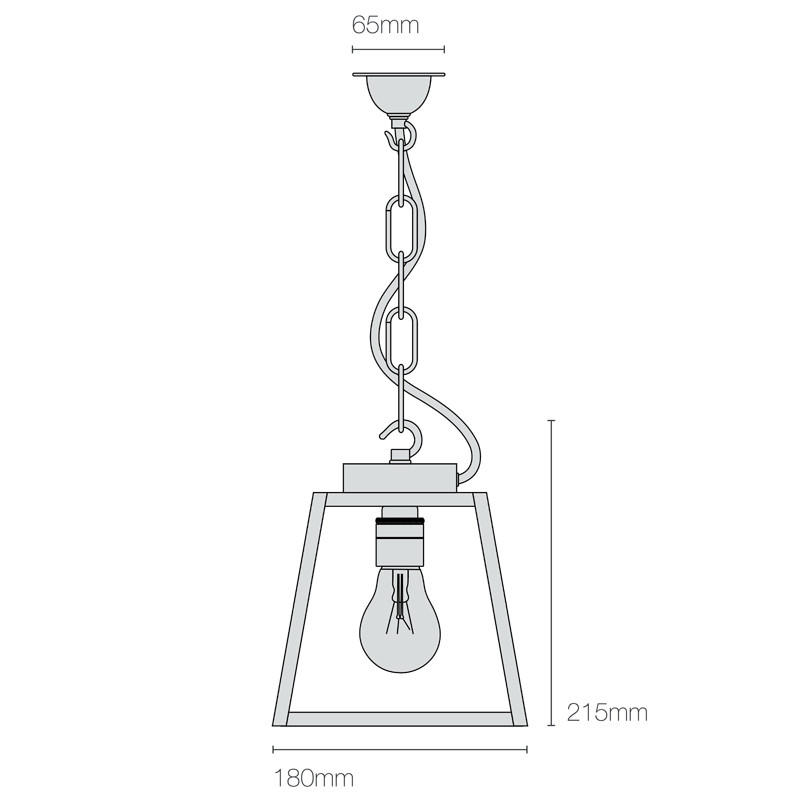 Quad Small IP Pendant Light