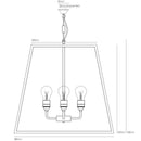 Original BTC Quad XL Pendant Light | All Square Lighting