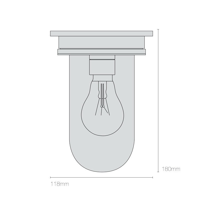 Ship’s Companionway 7202 Ceiling Light