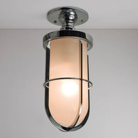 Original BTC Ship’s Well Glass 7204 Ceiling Light | All Square Lighting