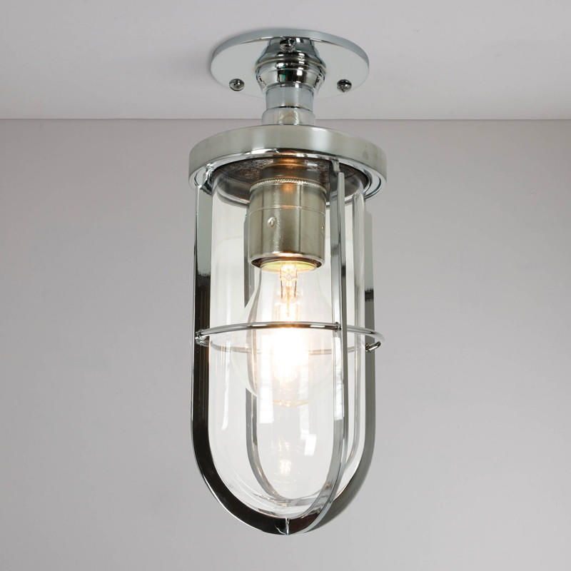 Original BTC Ship’s Well Glass 7204 Ceiling Light | All Square Lighting
