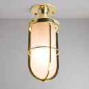 Original BTC Ship’s Well Glass 7204 Ceiling Light | All Square Lighting