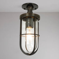 Original BTC Ship’s Well Glass 7204 Ceiling Light | All Square Lighting