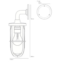 Original BTC Weatherproof Ship’s Wall Light | All Square Lighting